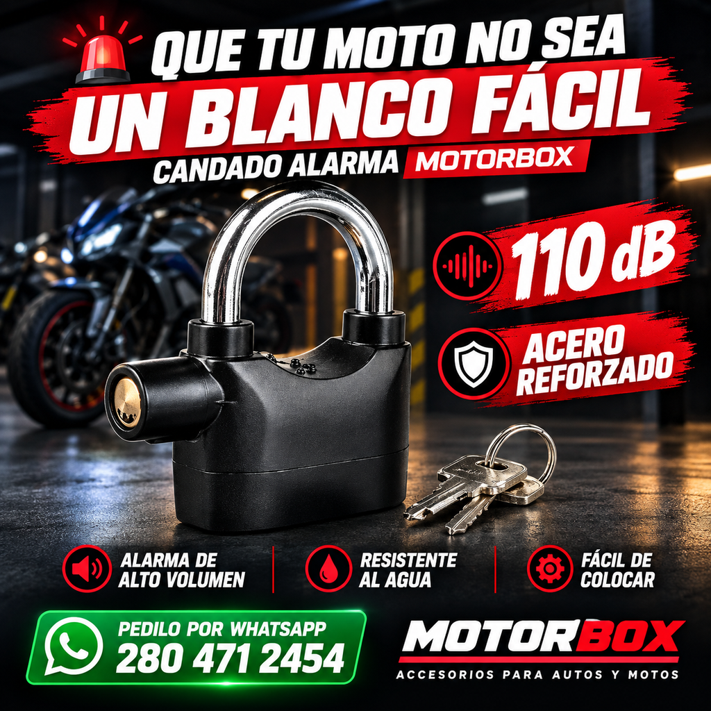 ¡PROTEGÉ TU MOTO COMO SE MERECE!